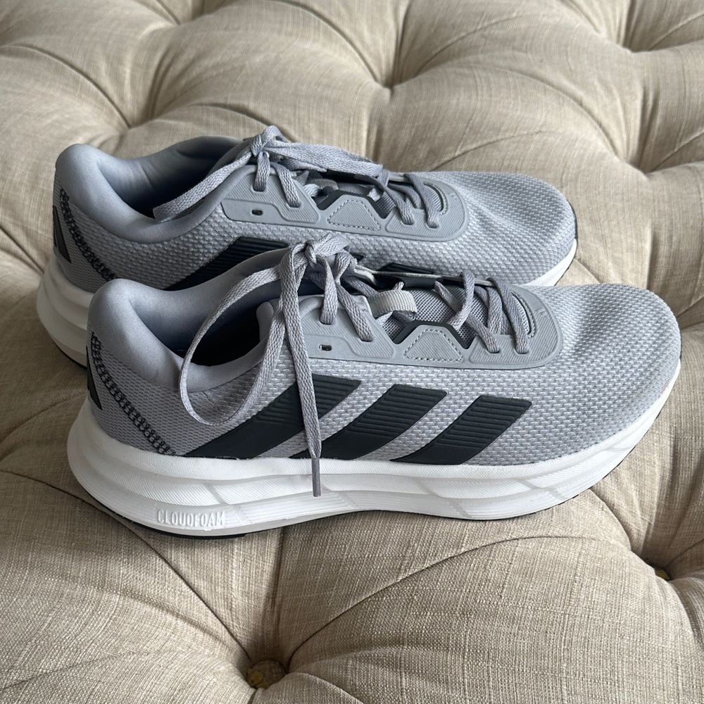 adidas Gray and Black Athletic Shoes - Picture 3 of 7